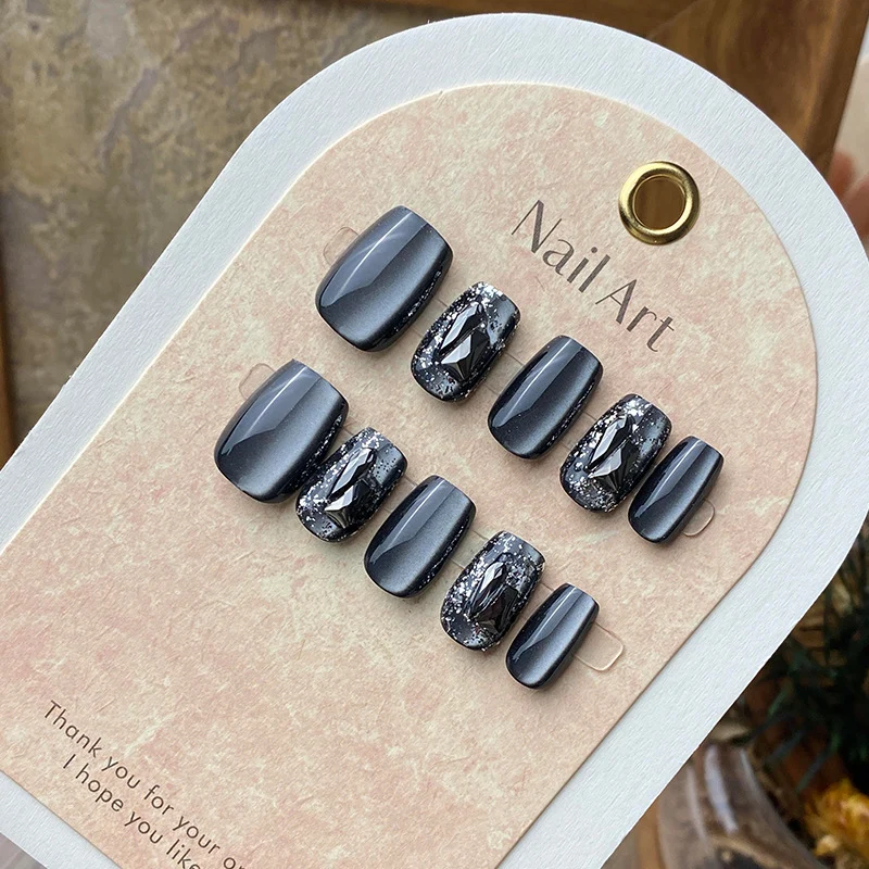 Elegantes dekoratives Press-On Nagelkunst-Set 1790727177