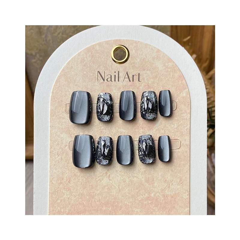Elegantes dekoratives Press-On Nagelkunst-Set 1790727177