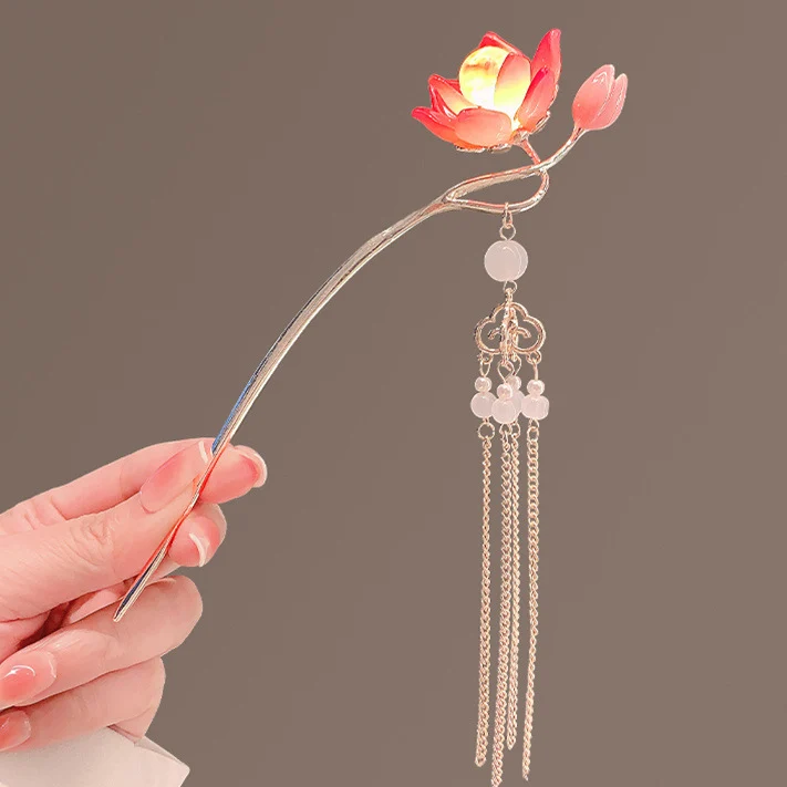 Dekorativer floraler Haarschmuck-Stick Brehn