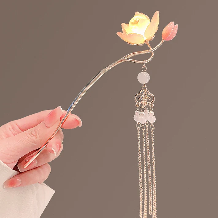 Dekorativer floraler Haarschmuck-Stick Brehn