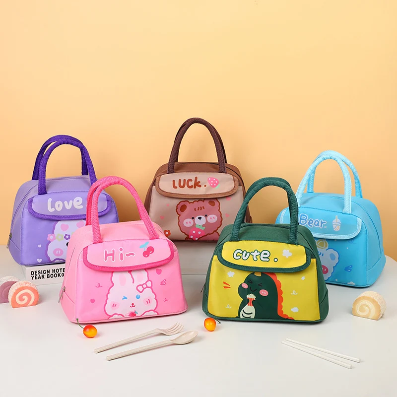 Niedlicher Tier-themen Mittagessen Tasche Brehn