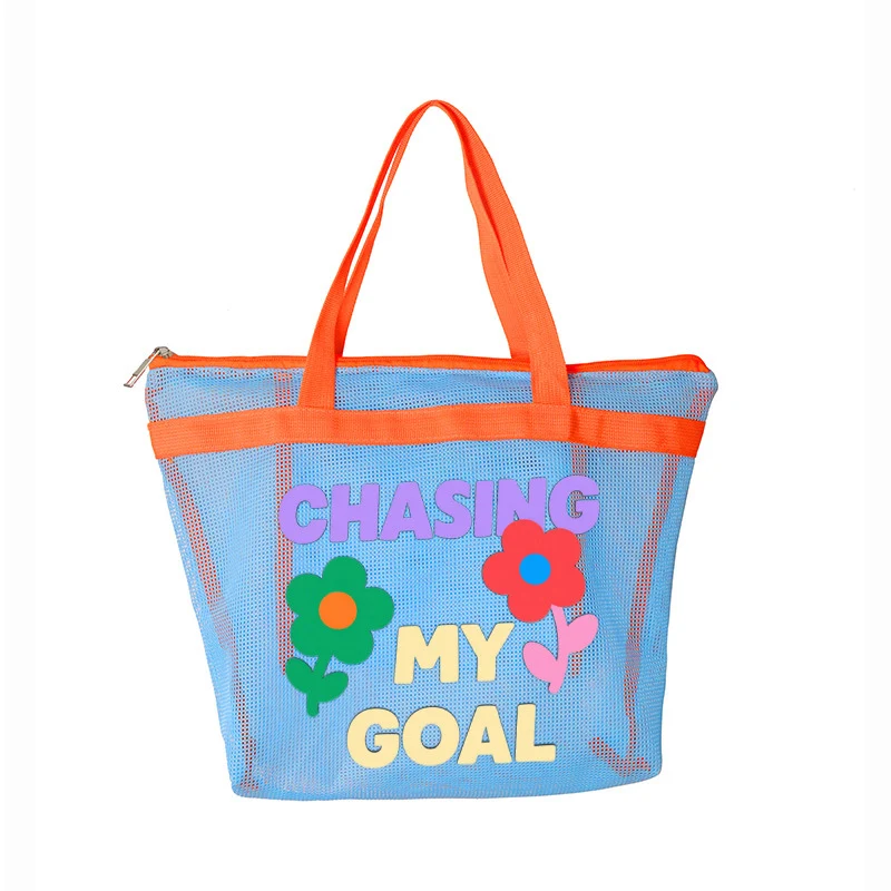 Leichte Strandtasche im verspielten Design Skanto