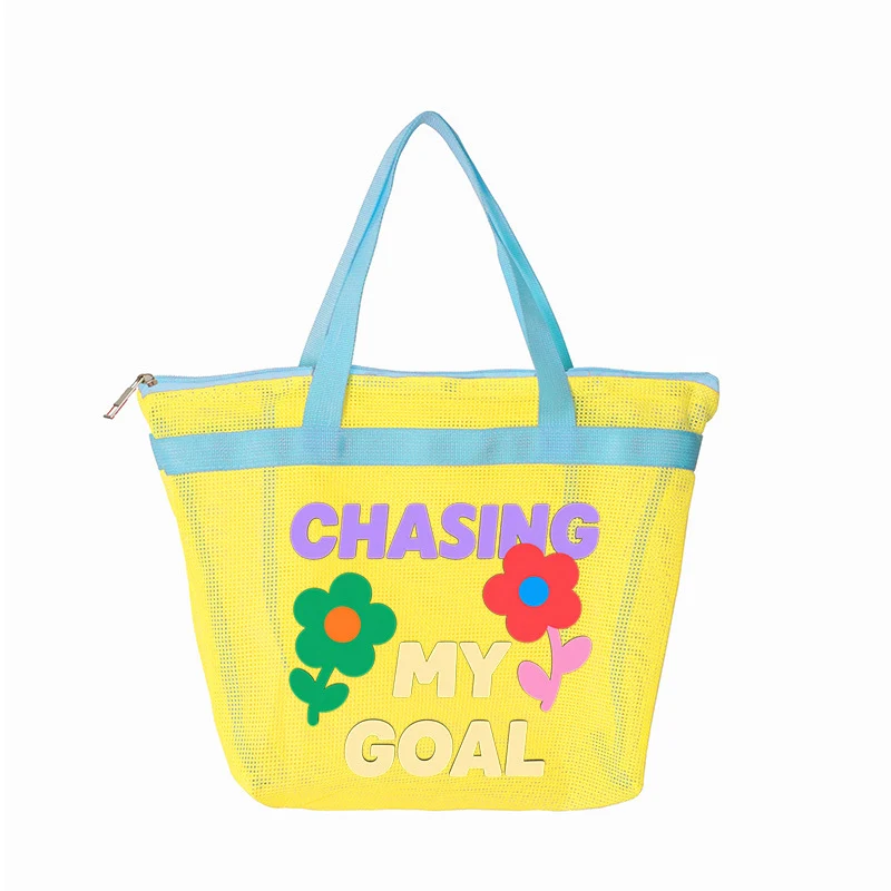 Leichte Strandtasche im verspielten Design Skanto