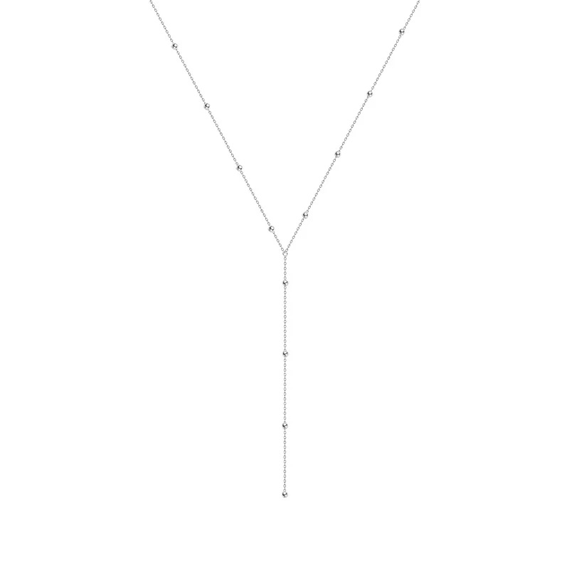 Elegante Y-förmige Anhänger Halskette Brehn