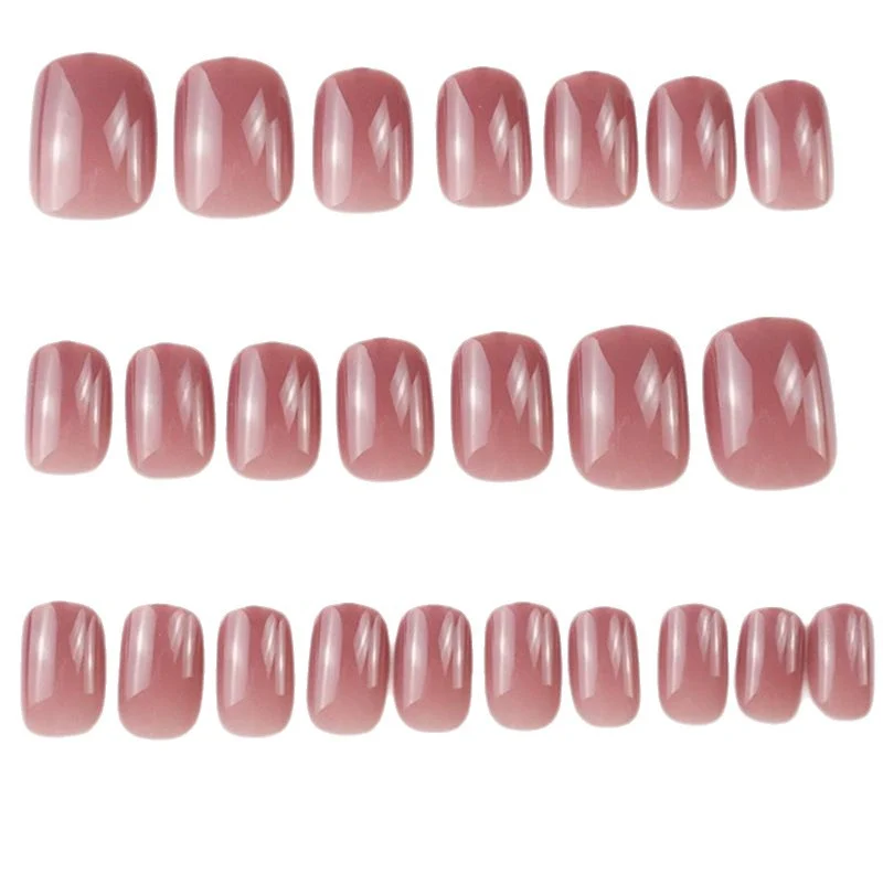 Elegantes Glänzendes Press-On-Nagelset 1790727522