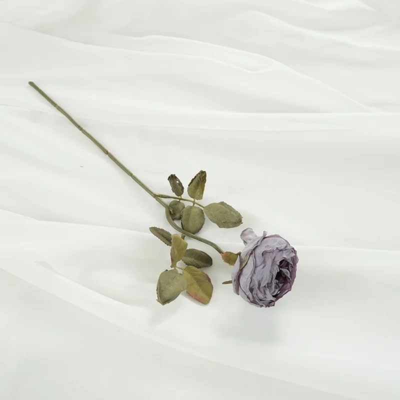 Realistische Seidenrose Blumenstiel 1789937286