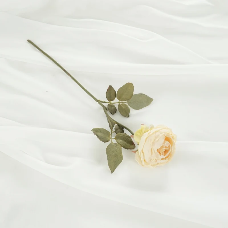 Realistische Seidenrose Blumenstiel 1789937286