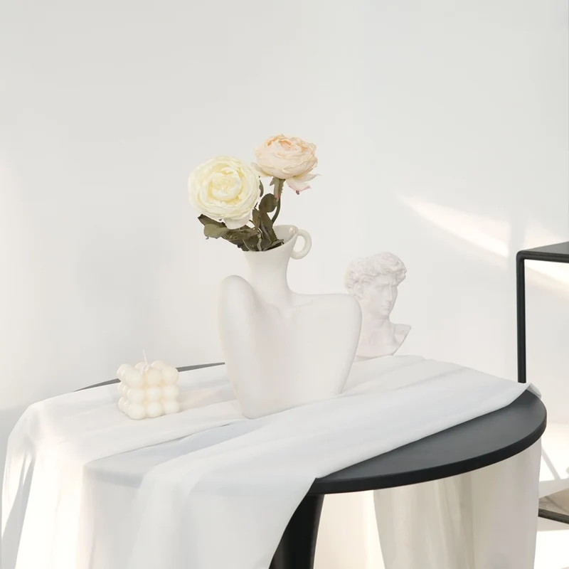 Realistische Seidenrose Blumenstiel 1789937286