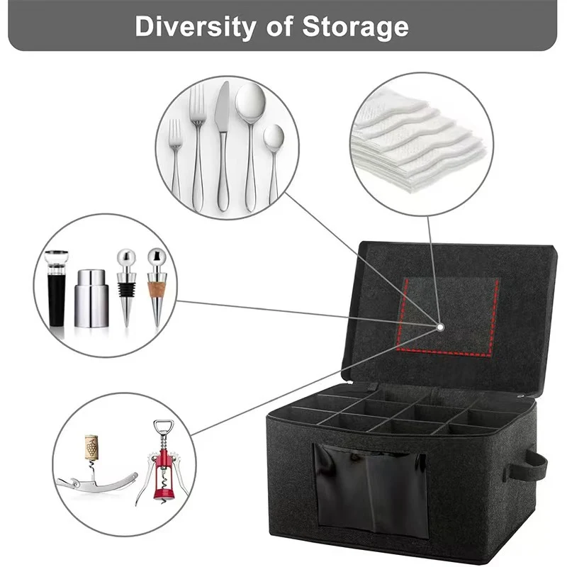 Stilvolle Aufbewahrungsorganizer-Box Brehn