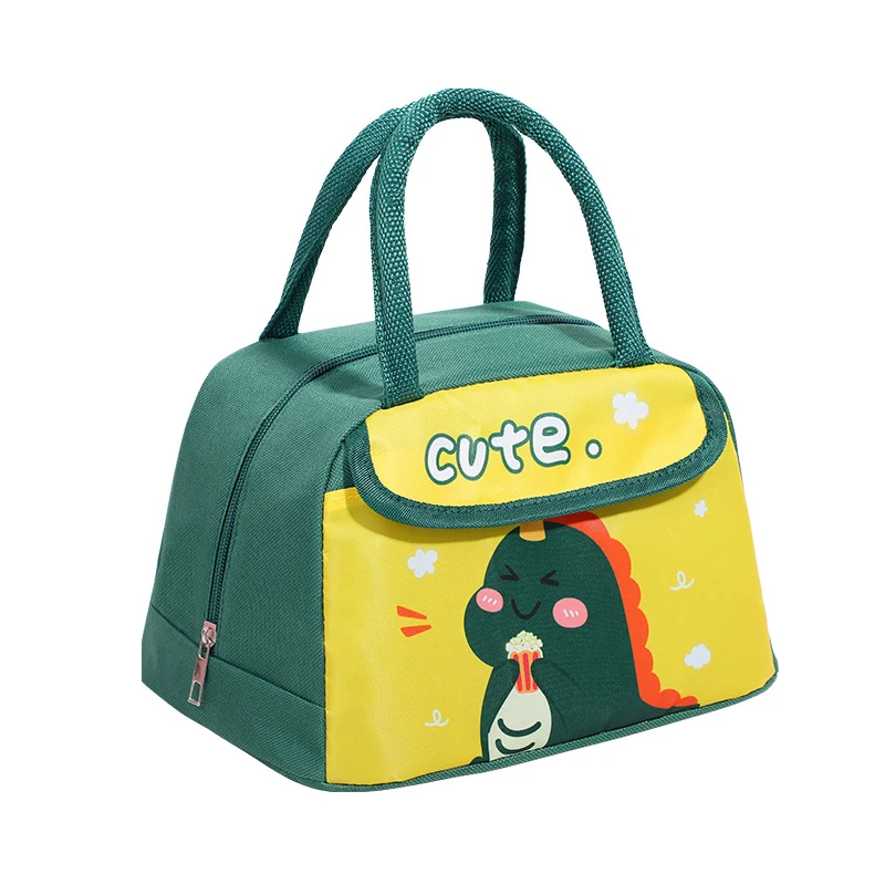 Isolierte süße Kaninchen-Themen Lunch Tasche Brehn