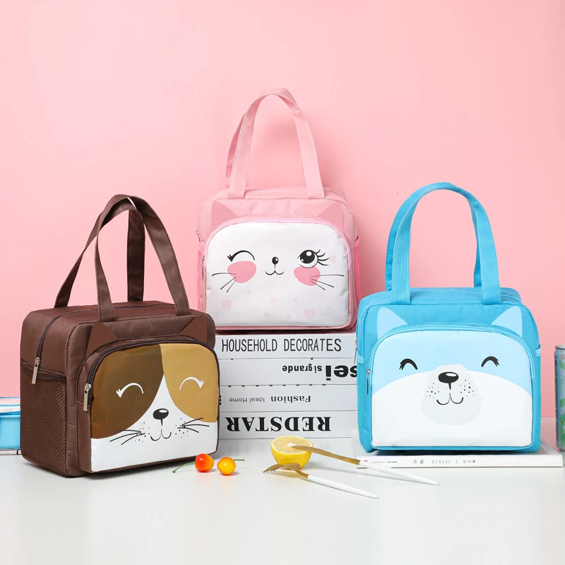 Isolierter tierisches Lunch-Kühltasche Brehn