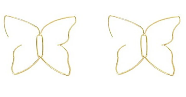 Künstlerische Schmetterlingshaarnadel Brehn