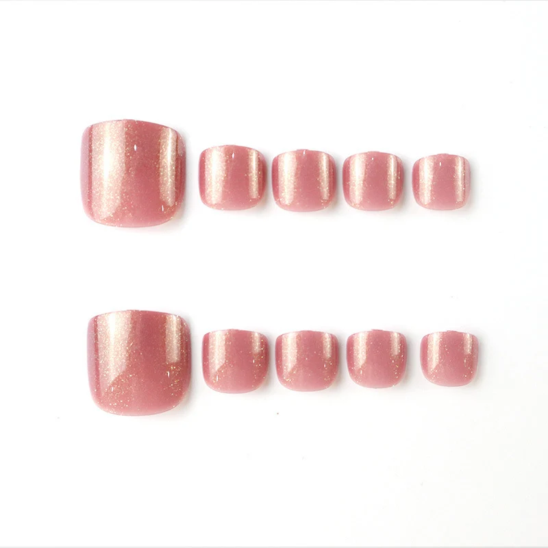 Dekorative Press-On Fußnägel 1790727487