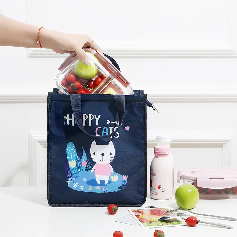 Isolierte Tier-Motiv Lunch-Tasche Brehn