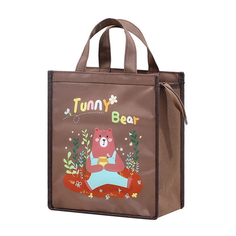 Isolierte Tier-Motiv Lunch-Tasche Brehn