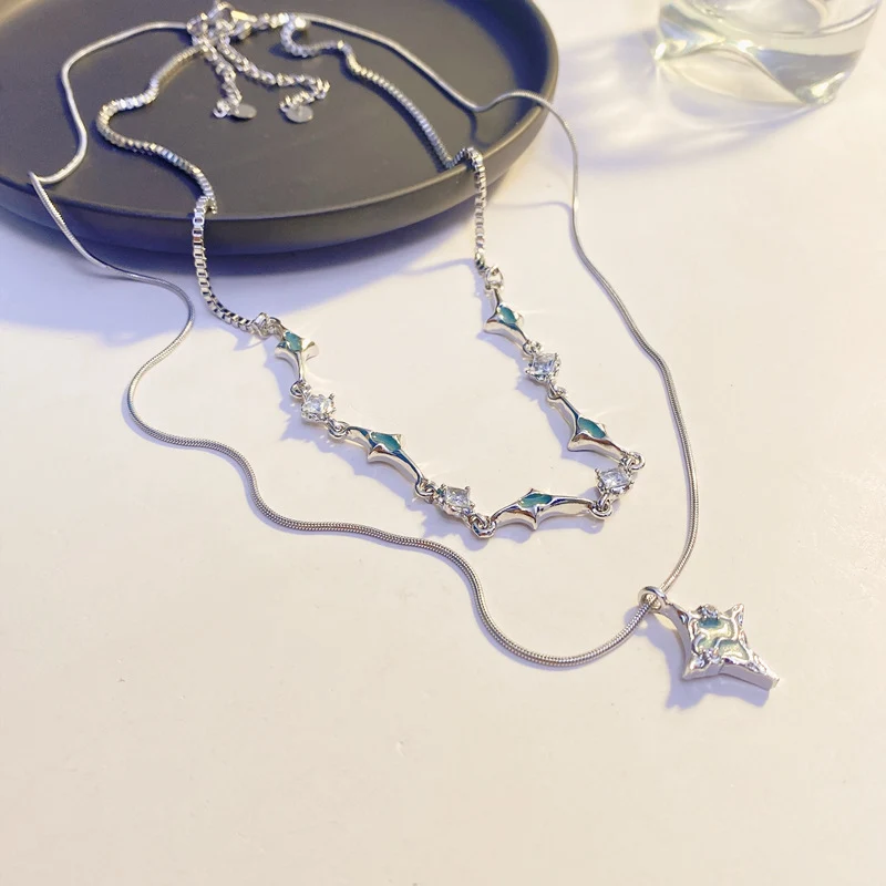 Eleganter Charm-Anhänger-Halskette Brehn