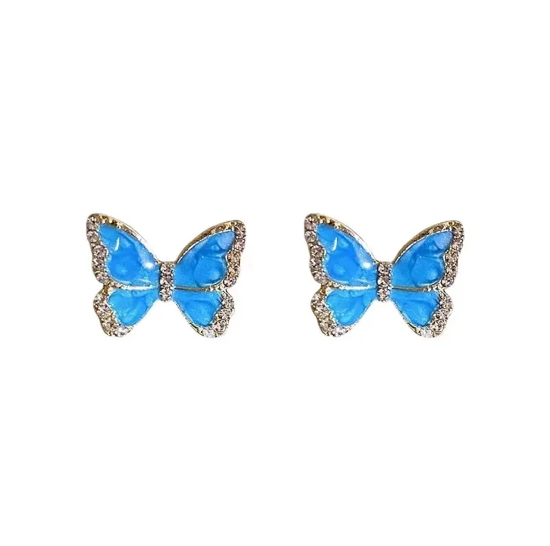 Elegante Schmetterlings-Ohrringe Brehn