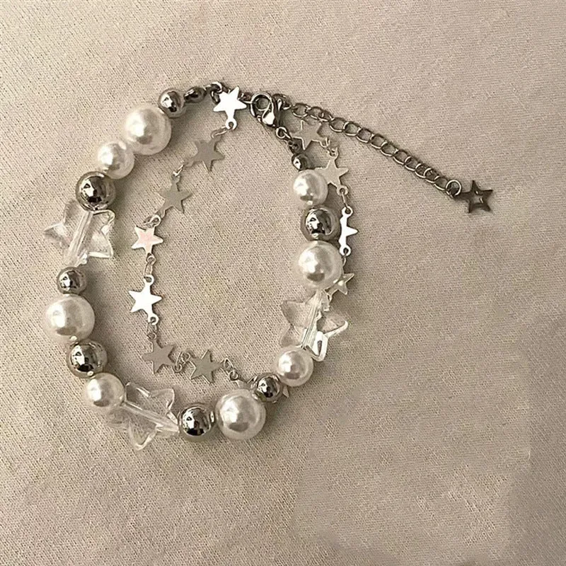 Klassisches Faux Perlenarmband Brehn