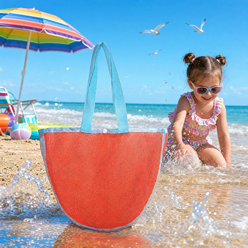 Praktische Netz-Strandtasche Skanto