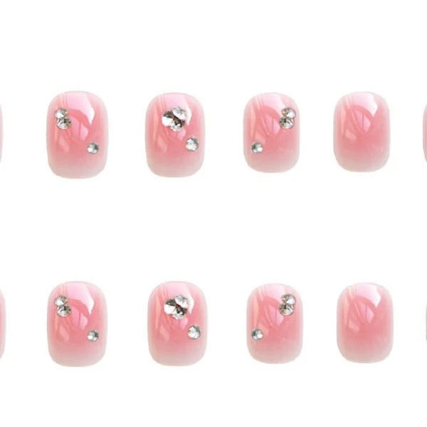 Dekoratives Strass-Nagelkunst-Set