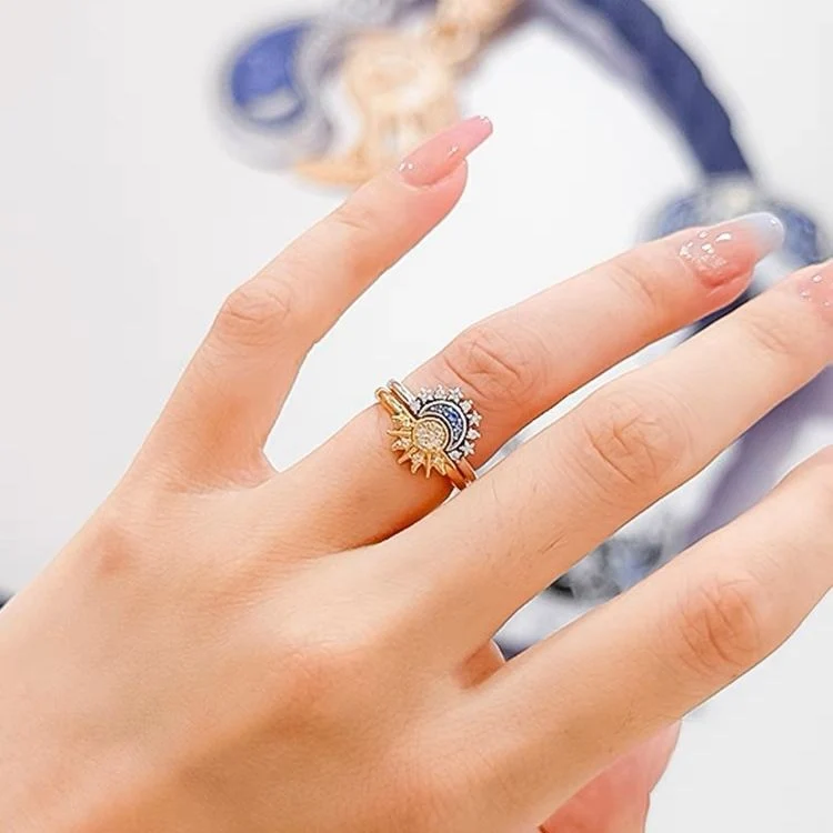Verstellbarer Ananas Charm Ring Brehn