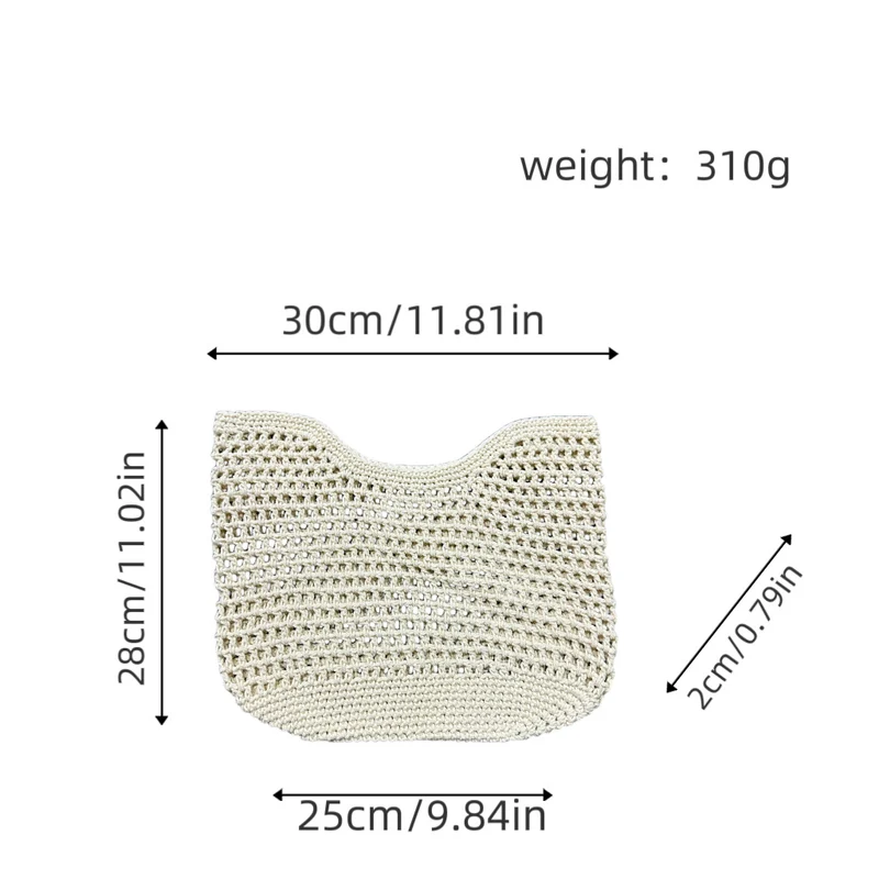 Handgemachte Schultertasche aus Naturmaterialien Skanto