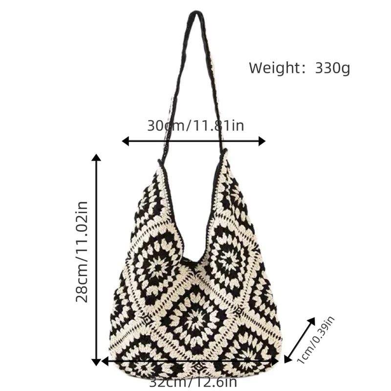 Handgemachte Schultertasche aus nachhaltigem Material Skanto