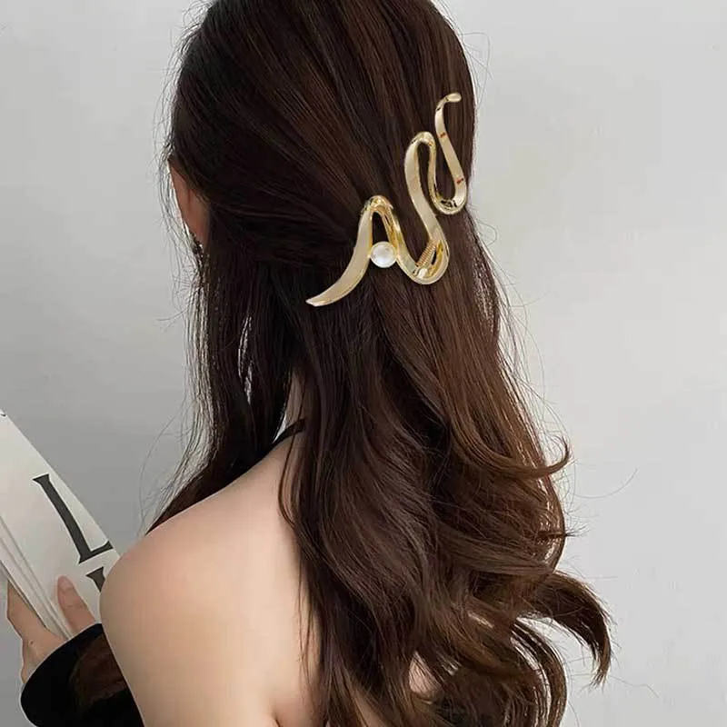 Künstlerische Metall Haarspangen Clip Brehn
