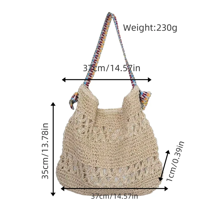 Sommerliche Makramee-Handtasche Skanto