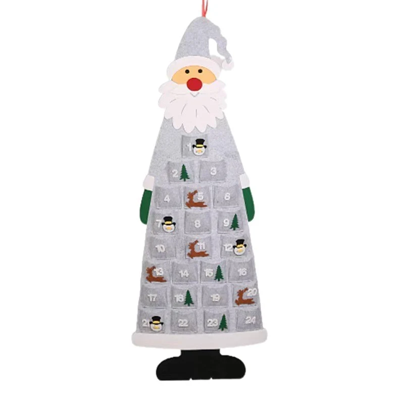 Weihnachts Adventskalender Wandbehang Brehn