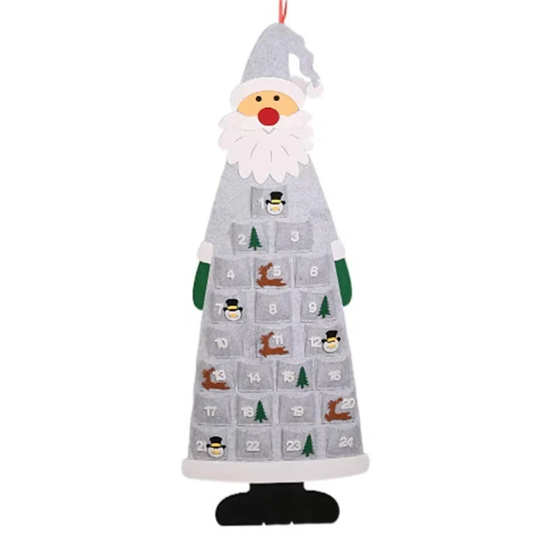 Weihnachts Adventskalender Wandbehang Brehn