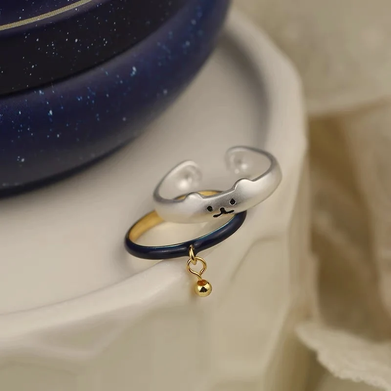Süßes Tierpfoten-Ring-Set Brehn