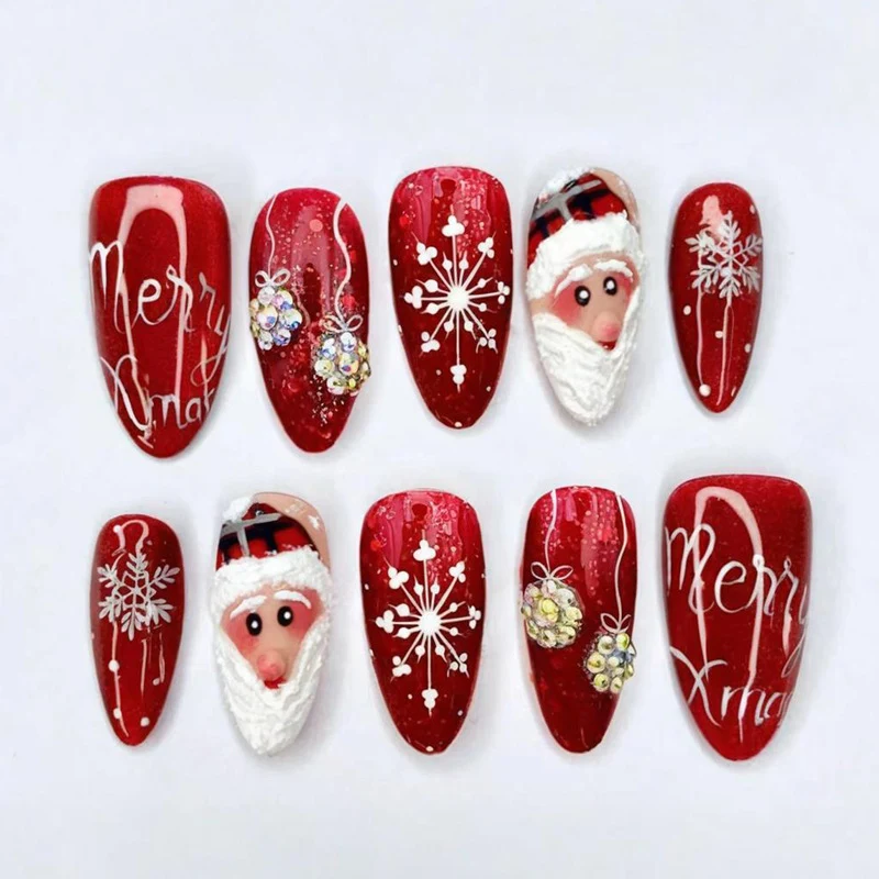 Weihnachtskunstnägel Set Brehn