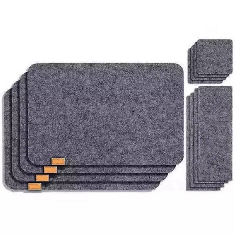 Felt Esstische Platzsets Set Brehn