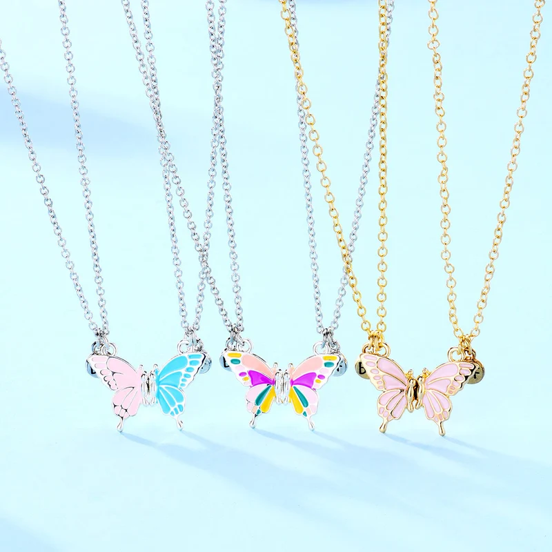 Schmetterlingsanhänger Freundschaftsnecklace Brehn