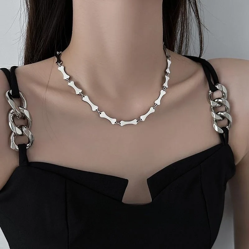 Elegante Link-Ketten-Halskette Brehn