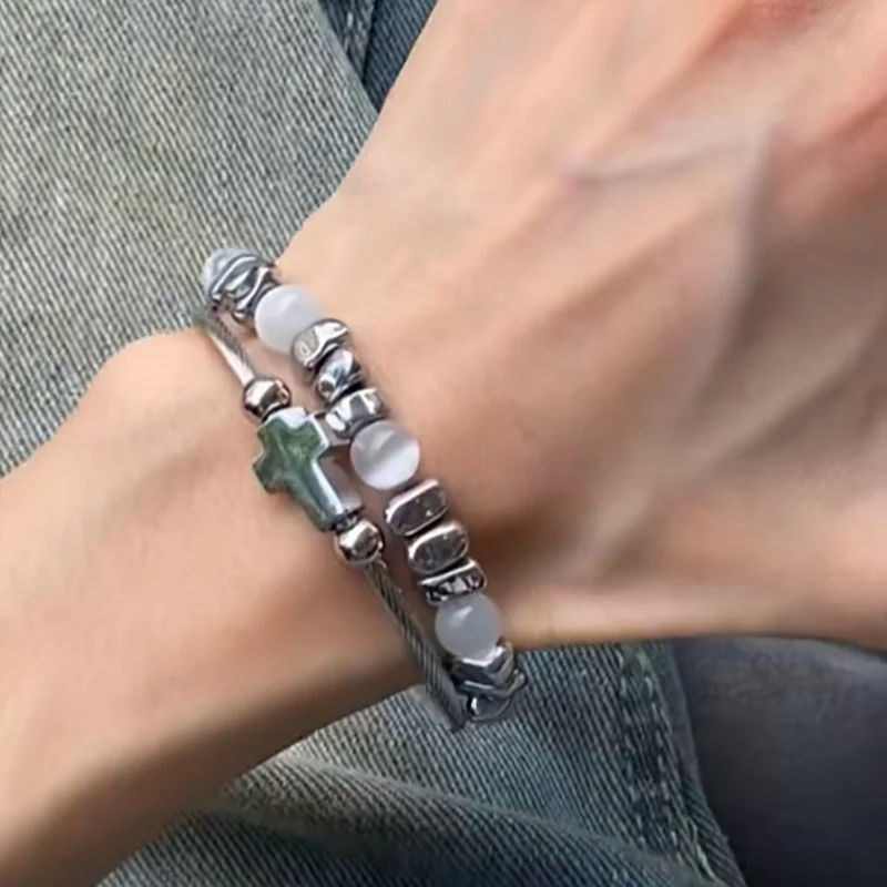 Elegante Perlen Charme Armband Brehn