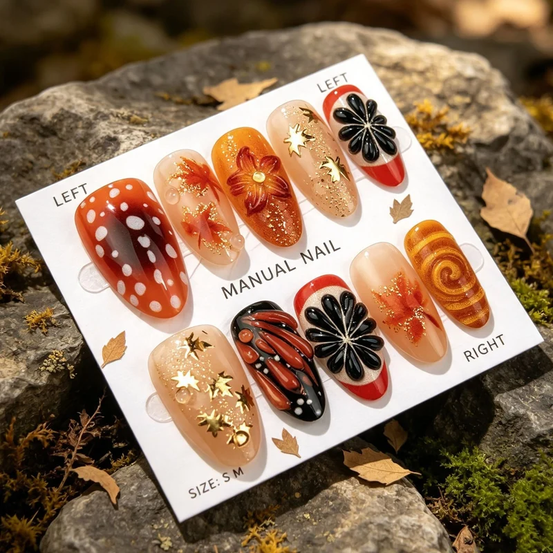 Künstlerisches Nageldesign Set