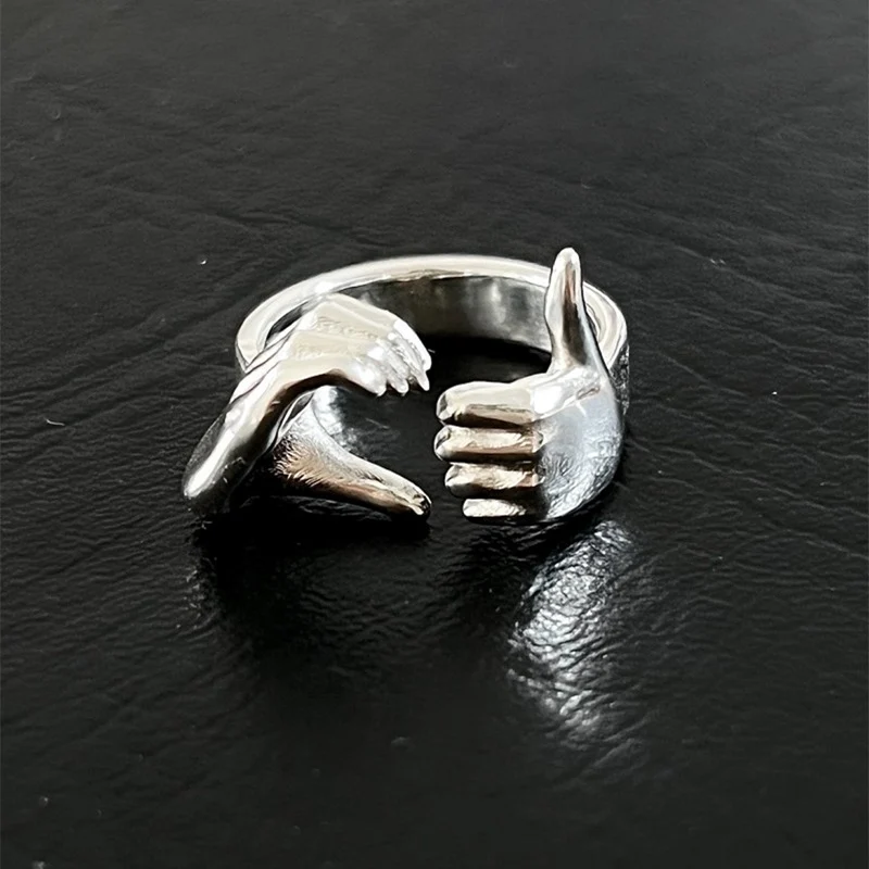 Künstlerischer Handgestenring Brehn