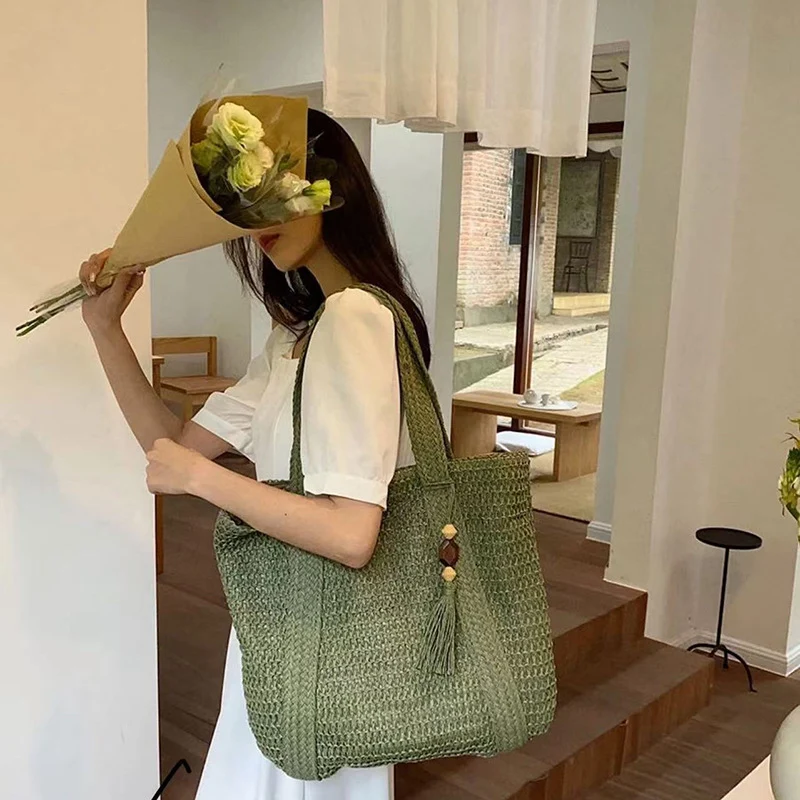 Handtasche im modernen Makramee-Stil Skanto