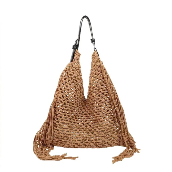 Moderne Makramee Handtasche Skanto