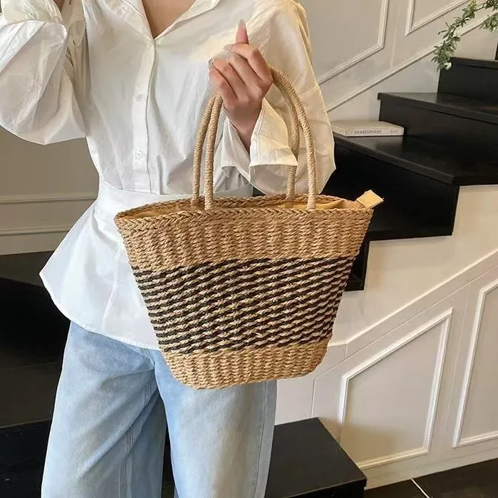 Elegante Handtasche mit Wellenmuster Skanto