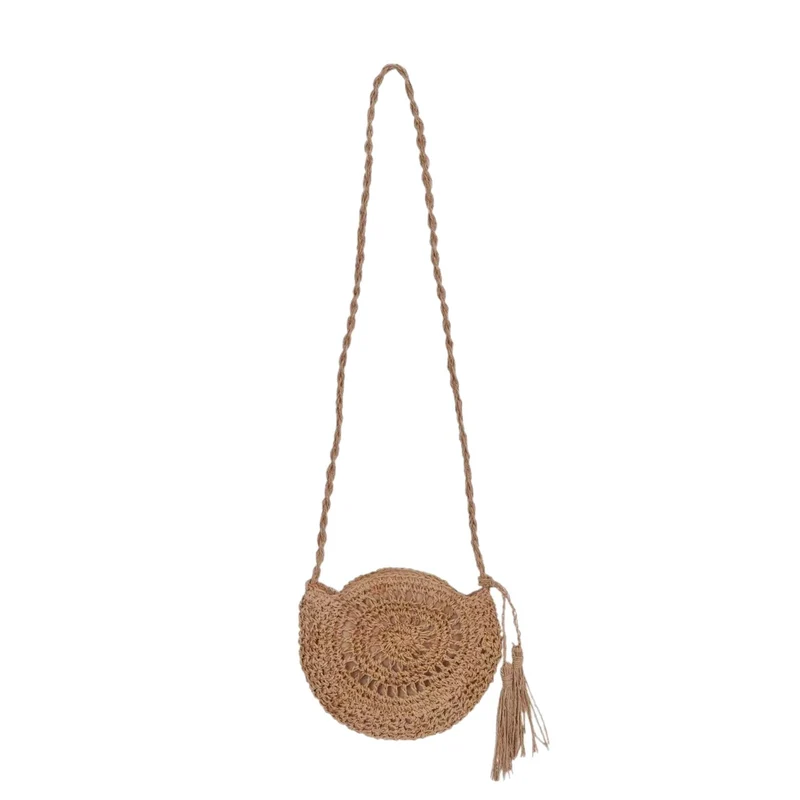 Trendige Makramee-Rahmen-Handtasche Skanto