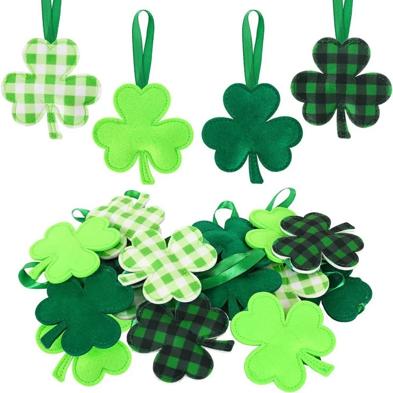 Dekorative Shamrock Ornamente Brehn