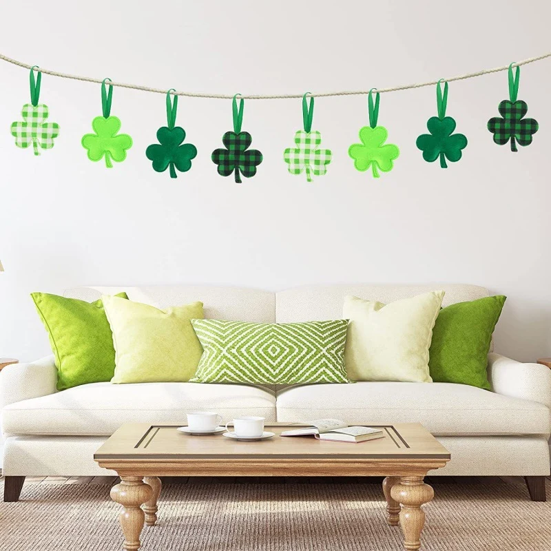 Dekorative Shamrock Ornamente Brehn