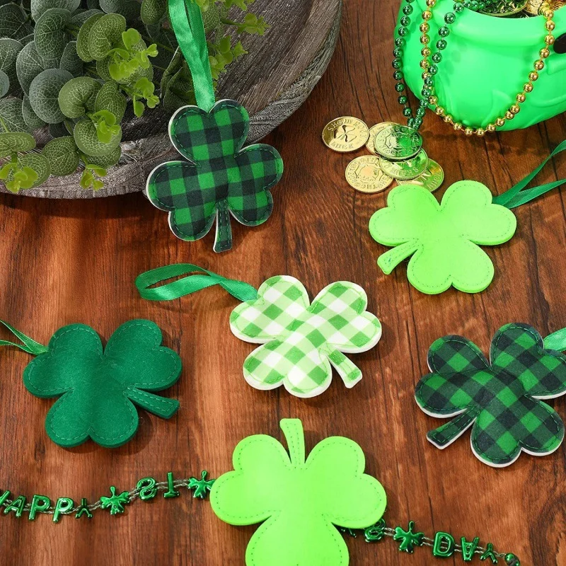 Dekorative Shamrock Ornamente Brehn