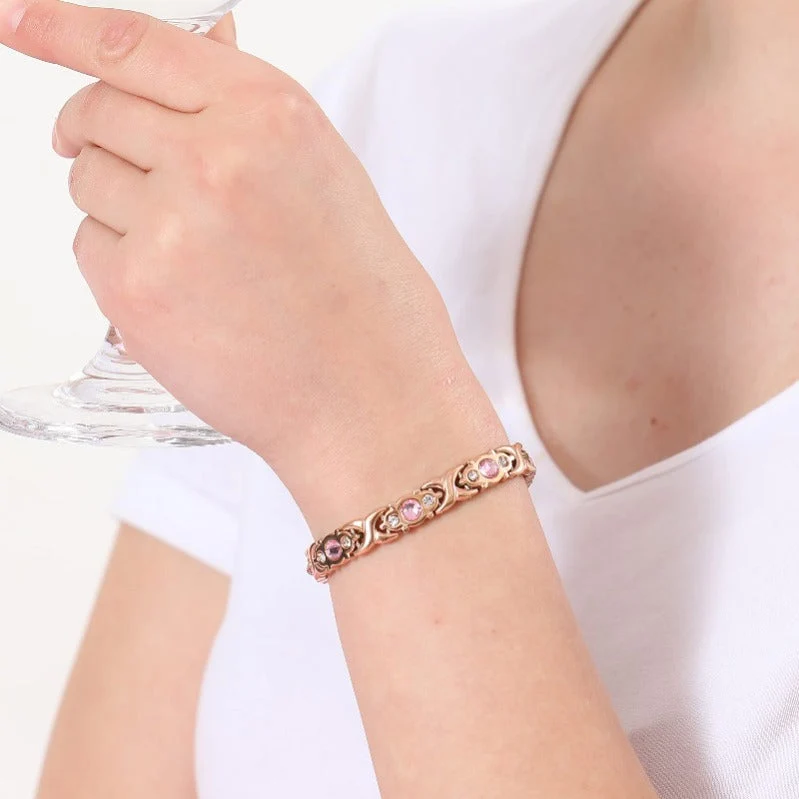 Skanto | Roségold Magnetarmband