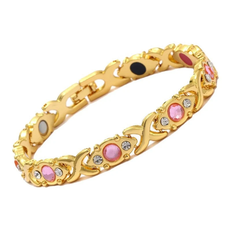 Skanto | Roségold Magnetarmband