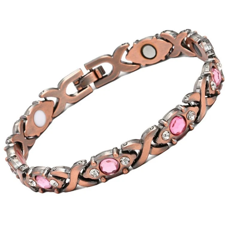 Skanto | Roségold Magnetarmband