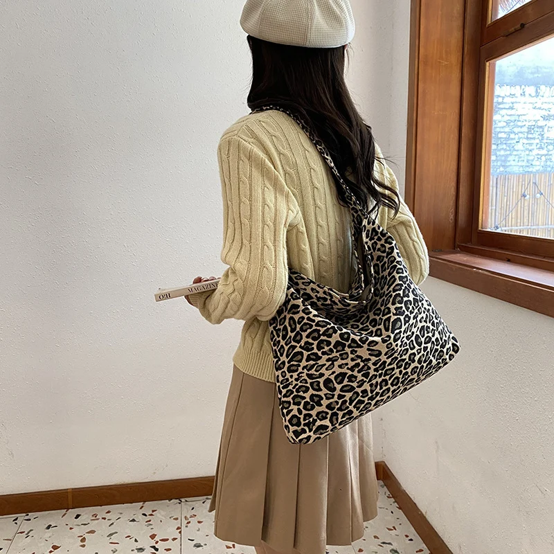 Stylische Leopardenmuster Schultertasche